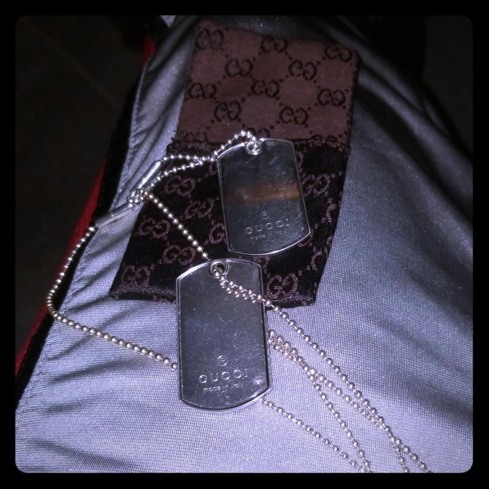Dog tag necklace